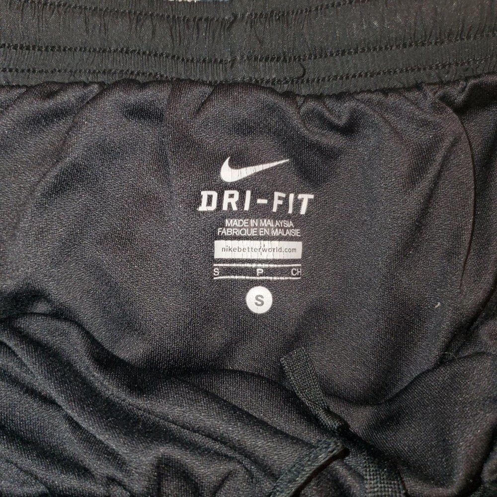 Black Dri-fit Nike Running Shorts w/ Blue Trim - Picture 8 of 11